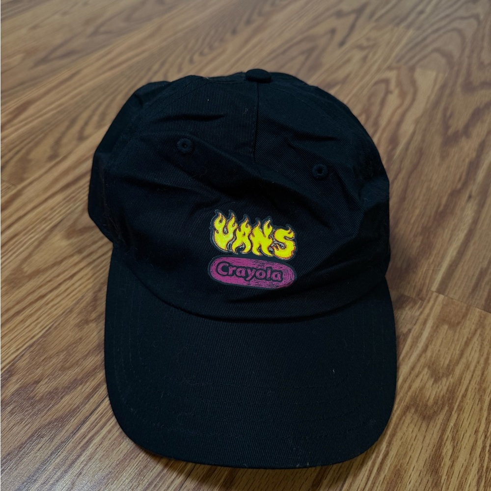 Vans Black Cap with Crayola Collaboration